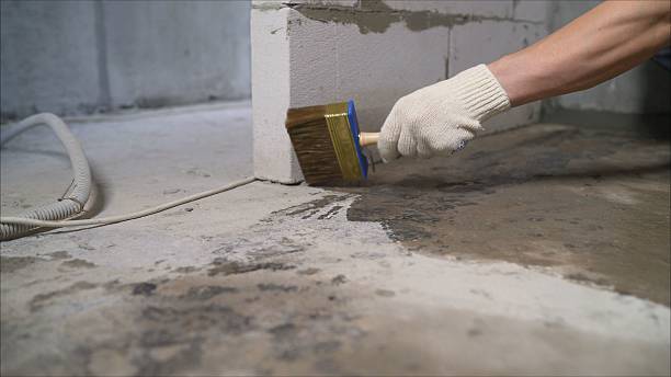 SJ Waterproofing Pros Waterproofing coverage map for Harpersville, AL and surrounding area